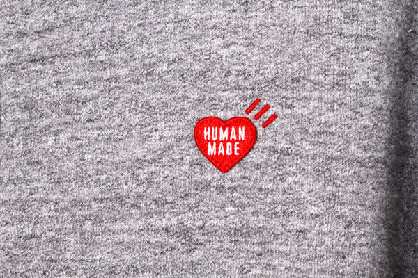 2023 Autumn/Winter HUMAN MADE Size: XL Zip-Up Hoodie in Gray HM26CS040 /● Mens