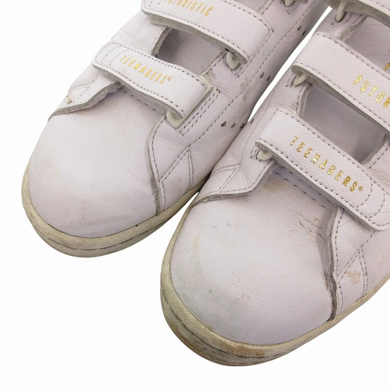 adidas × HUMAN MADE UNOFCL Low Cut Sneakers Shoes Velcro 27.5cm White FZ1711 /FF ■GY99 Men's