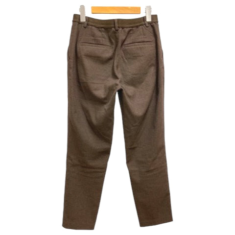 UNIQLO Women's Brown Plain Stretch Tapered Slacks/Pants Size M