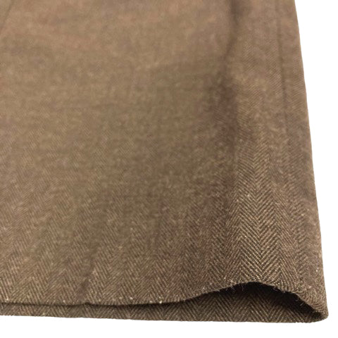 UNIQLO Women's Brown Plain Stretch Tapered Slacks/Pants Size M