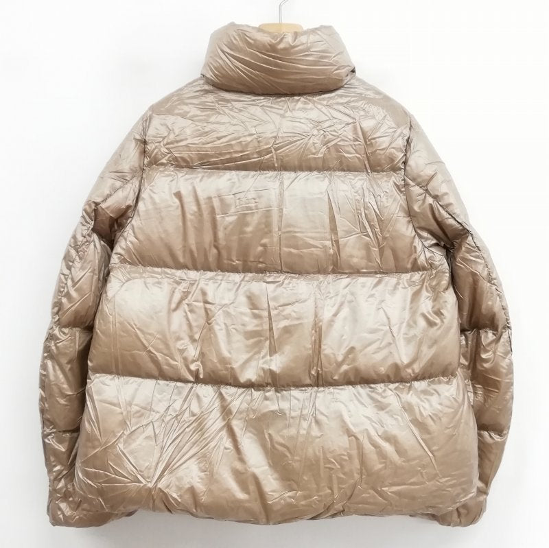 UNIQLO 211-450456 22AW Ultra Light Down Shiny Volume Jacket Blouson M Beige Series Women's