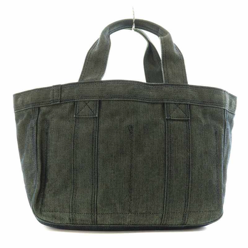 PORTER DEEPER Yoshida Kaban Tote Bag Handbag Canvas Khaki /AN5 Women's