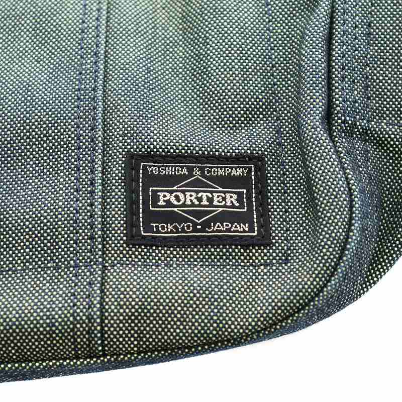 PORTER DEEPER Yoshida Kaban Tote Bag Handbag Canvas Khaki /AN5 Women's