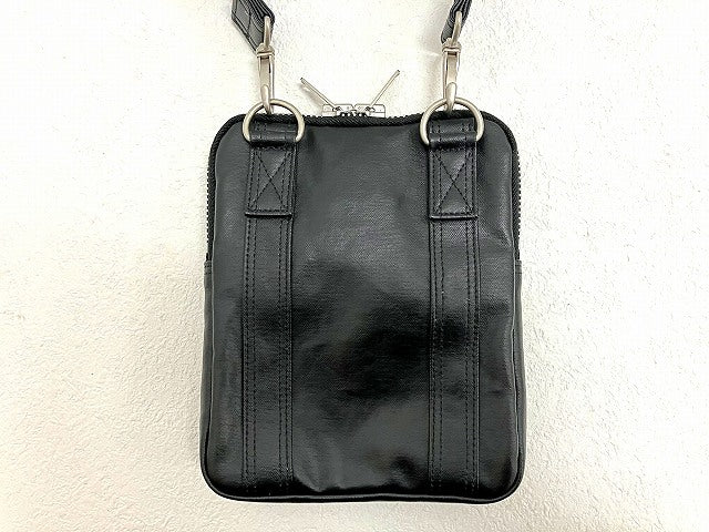 PORTER FREE STYLE Shoulder Bag Black Excellent Condition 707-07146 Crossbody Mini Bag Yoshida Bag