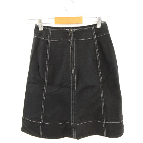 UNIQLO AND LEMAIRE Skirt Knee-length Stitch Stretch Black Size 64 *A961 Women's