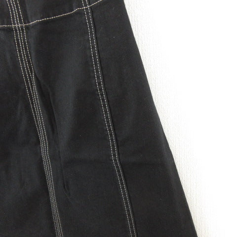 UNIQLO AND LEMAIRE Skirt Knee-length Stitch Stretch Black Size 64 *A961 Women's
