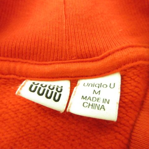 UNIQLO Sweat Pullover Long Sleeve Red M *A580 Women's