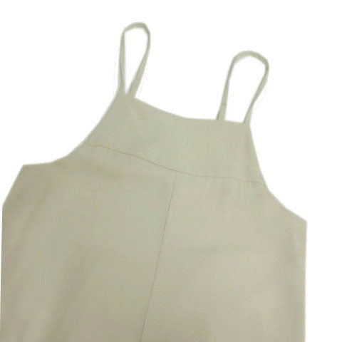 Unused item UNIQLO Camisole Jumpsuit Wide Pants Beige S Women's