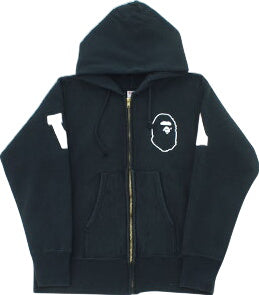 A BATHING APE×Champion 'VERY APE HW ZIP HOODIE' Zip-Up Hoodie Champion BAPE A Bathing Ape