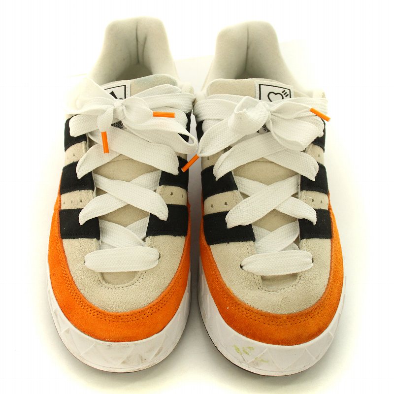 adidas Originals HUMAN MADE x ADIMATIC Off White Core Black Sneakers Shoes US10.5 28.5cm HP9916 /DK Mens