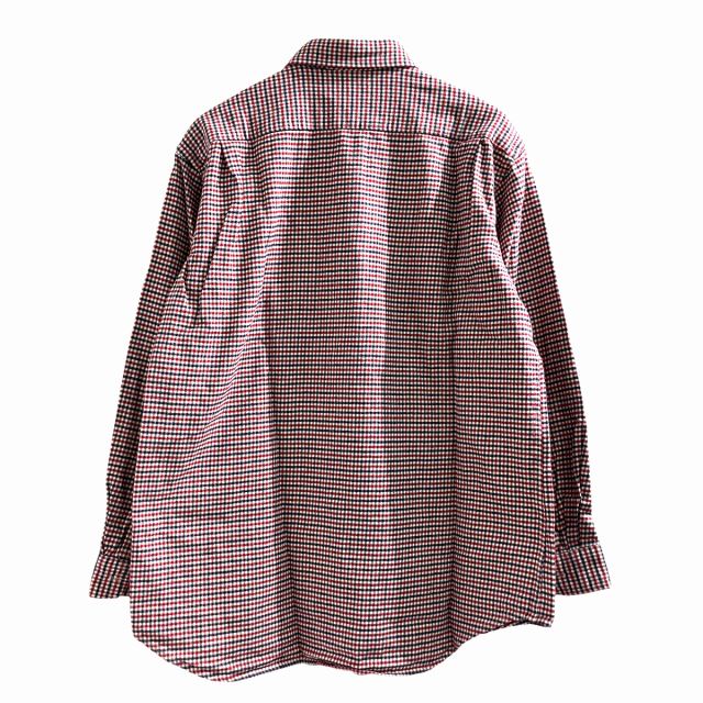 UNIQLO Old UNIQLO 90s Vintage Shirt Long Sleeve Check Red Navy Large Size XL Men's