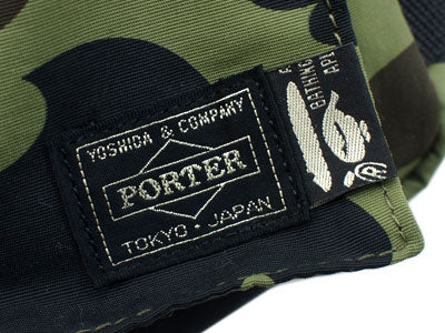 A BATHING APE×PORTER '1ST CAMO' Waist Bag - Porter Camo BAPE