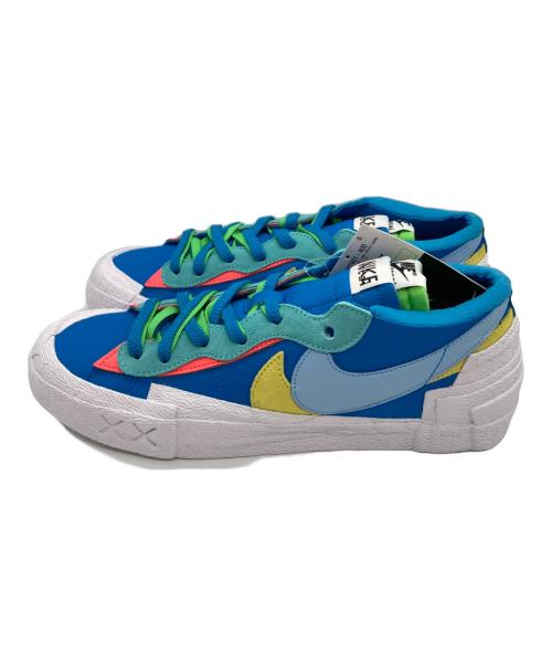 KAWS × sacai × Nike Blazer Low "Neptune Blue" DM7901-400