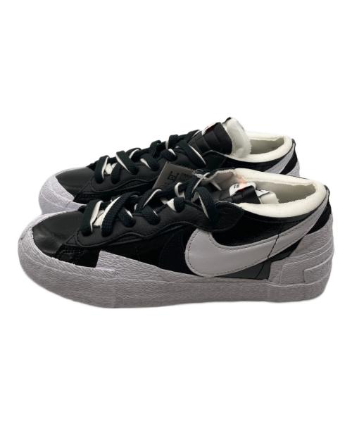 BLAZER LOW/sacai × Nike Blazer Low "Black Patent Leather