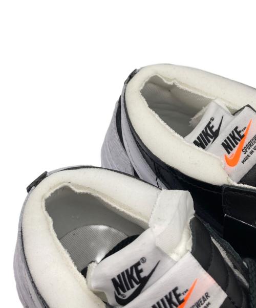 BLAZER LOW/sacai × Nike Blazer Low "Black Patent Leather