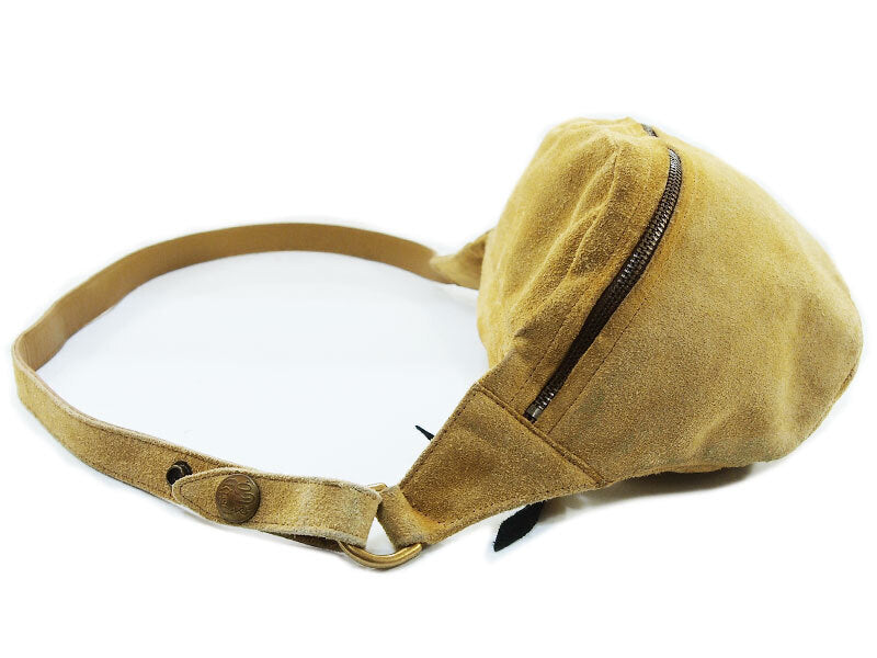 NEIGHBORHOOD×PORTER Suede Shoulder Bag Leather Porter Pouch Beige Neighborhood