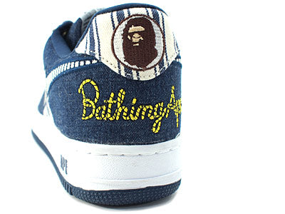 A BATHING APE 'BAPESTA' Denim Bapesta