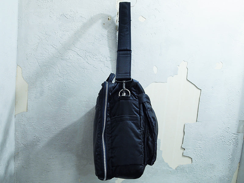 HEAD PORTER 2WAY OVERNIGHT BRIEFCASE Overnight Briefcase Shoulder Bag Navy Blue NAVY HEAD PORTER