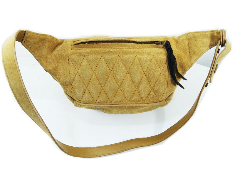 NEIGHBORHOOD×PORTER Suede Shoulder Bag Leather Porter Pouch Beige Neighborhood