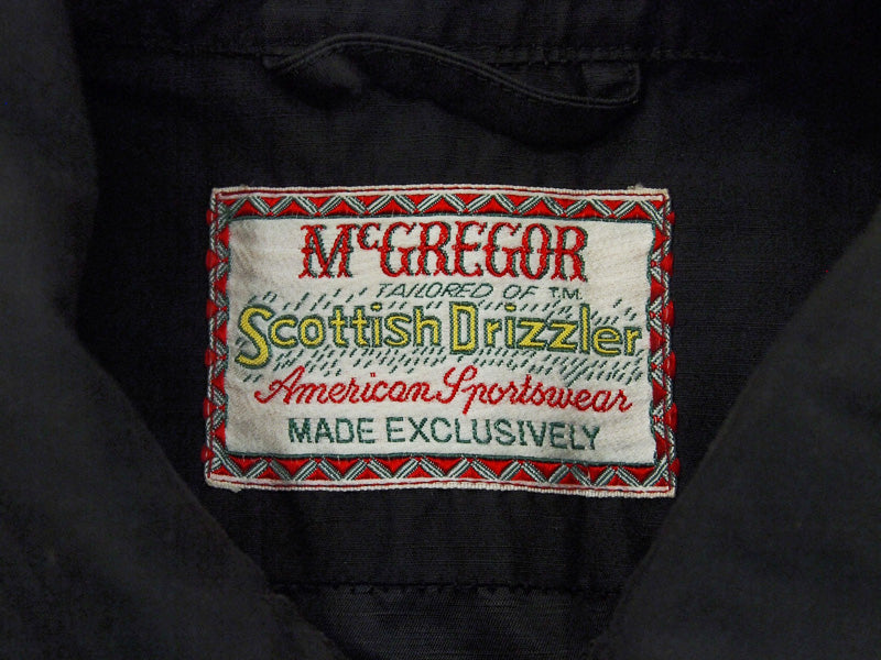 HUMAN MADE x Rags McGREGOR Limited Edition of 50 'DRIZZLER JKT' Drizzler Jacket Black