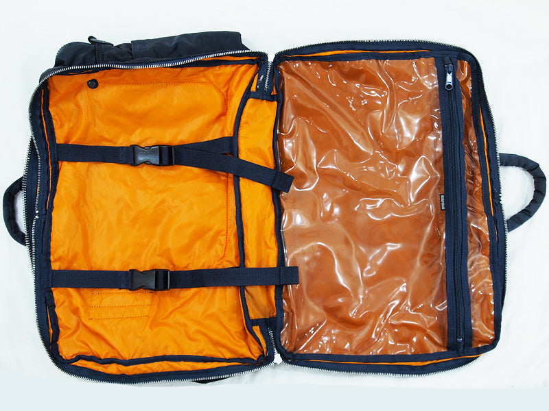 HEAD PORTER 2WAY OVERNIGHT BRIEFCASE Overnight Briefcase Shoulder Bag Navy Blue NAVY HEAD PORTER