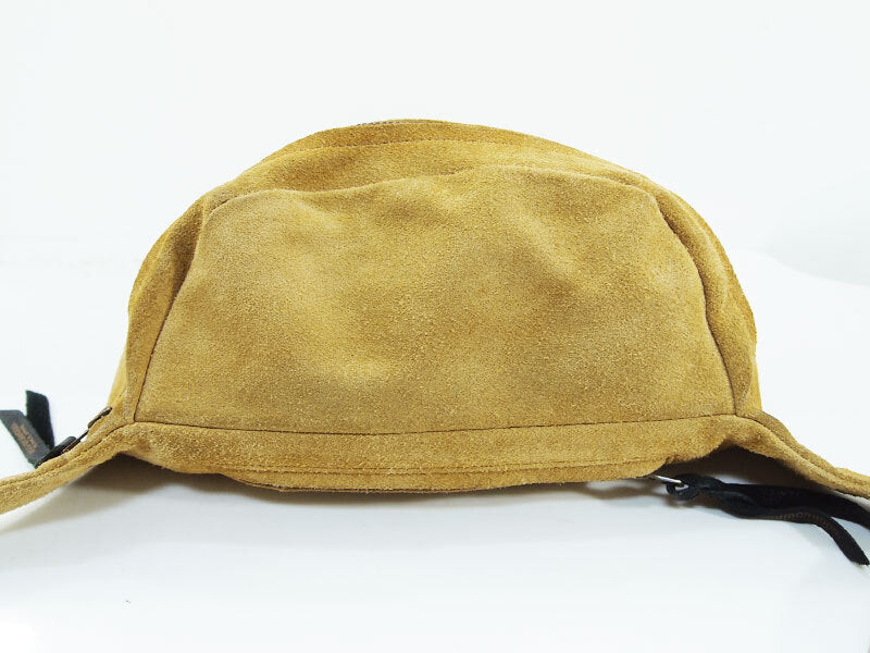 NEIGHBORHOOD×PORTER Suede Shoulder Bag Leather Porter Pouch Beige Neighborhood