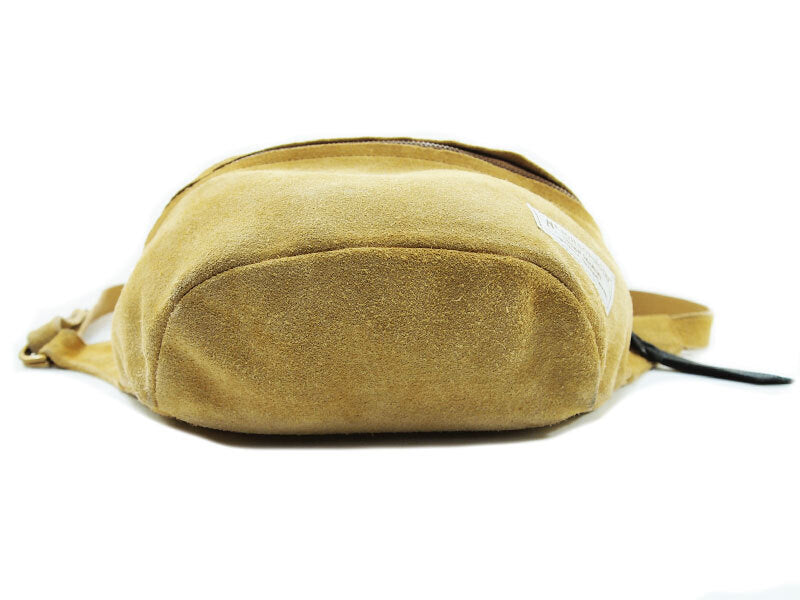 NEIGHBORHOOD×PORTER Suede Shoulder Bag Leather Porter Pouch Beige Neighborhood