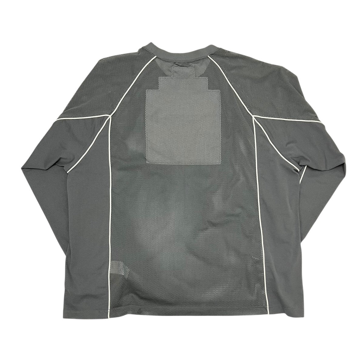 cavempt Mesh Raglan Color Long Sleeve Cut-and-Sew