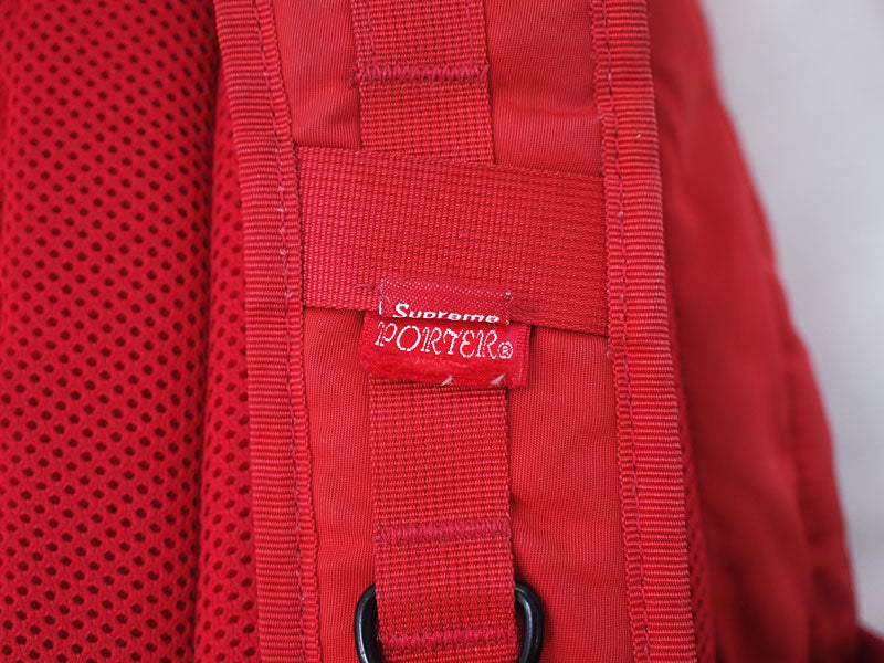 Supreme × PORTER Daikanyama 10th Anniversary 'Backpack' Backpack Shoulder Bag Red 10th Anniversary Supreme