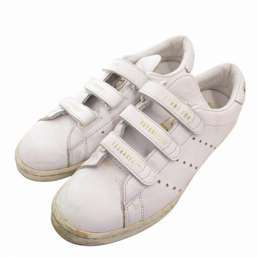 adidas × HUMAN MADE UNOFCL Low Cut Sneakers Shoes Velcro 27.5cm White FZ1711 /FF ■GY99 Men's