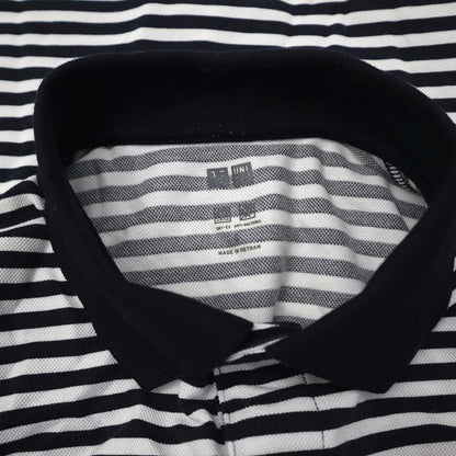 UNIQLO DRY EX Piqué Polo Shirt S Navy Men's