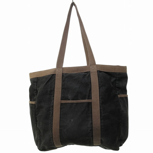 PORTER × NEIGHBORHOOD Denim Canvas Tote Bag Shoulder Grey Series IBO69 0416 Men's