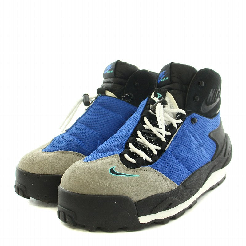 NIKE sacai Magmascape Varsity Royal Sneakers Shoes Suede US10.5 28.5cm Blue Black FN0563-400 /YT Men's