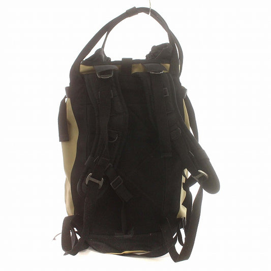 PORTER Luggage Label Backpack Rucksack PVC Yoshida Kaban Beige /☆G Men's