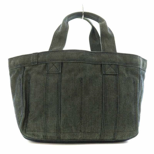 PORTER DEEPER Yoshida Kaban Tote Bag Handbag Canvas Khaki /AN5 Women's