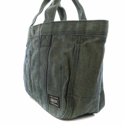 PORTER DEEPER Yoshida Kaban Tote Bag Handbag Canvas Khaki /AN5 Women's