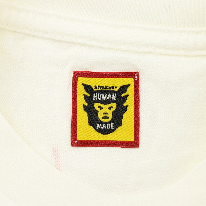 HUMAN MADE 22AW KEIKO SOOTOME T-SHIRT Year of the Tiger Cut-and-sew Short-sleeve Printed S White Men's /AN38