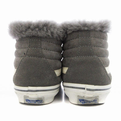 VANS sacai SK8-HI V38ih High-Top Sneakers with Inner Boa Fleece, Suede Casual Shoes, Size 6 25cm /MM, Women's