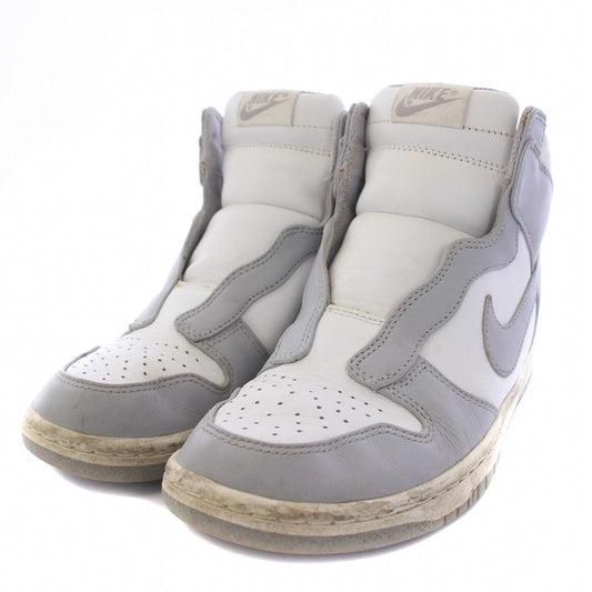 Nike Sacai Dunk High Lux Sneakers Shoes US7 24cm White Grey 776446-001 /BM Women's