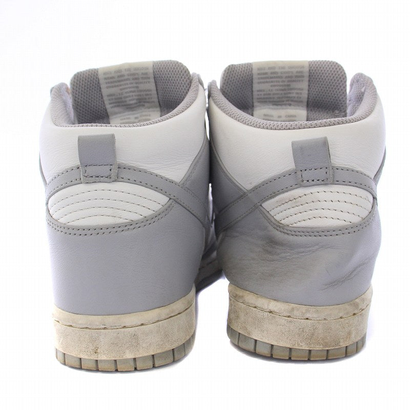 Nike Sacai Dunk High Lux Sneakers Shoes US7 24cm White Grey 776446-001 /BM Women's