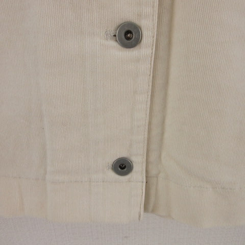 UNIQLO Mini A-Line Corduroy Skirt with Stretch, Off-White, Women's 61 *T576