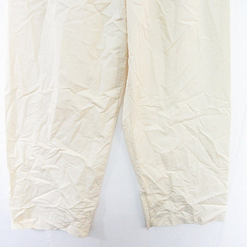 UNIQLO U Lemaire Pajama Pants Easy Cotton S Ivory kz8643 Women's