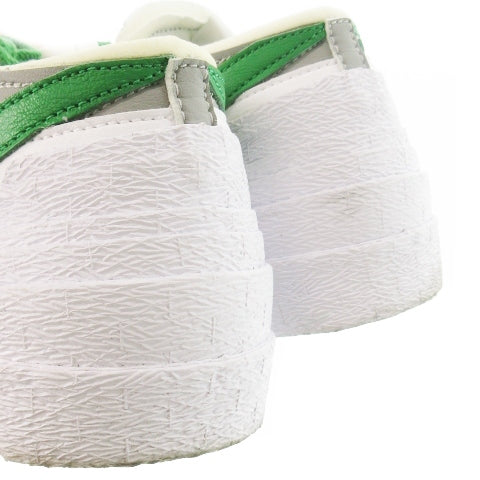 Nike NIKE × sacai Sacai Blazer Low Sneakers Shoes Low Cut Logo 28.5cm Green DD1877-001 /MN1 ■GY19 Men's