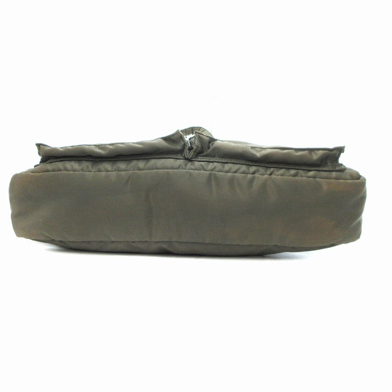 PORTER TANKER Briefcase Sling Bag Double Zip Khaki / JS ■ GY35 Men's