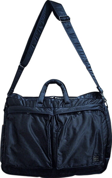 HEAD PORTER 2WAY OVERNIGHT BRIEFCASE Overnight Briefcase Shoulder Bag Navy Blue NAVY HEAD PORTER