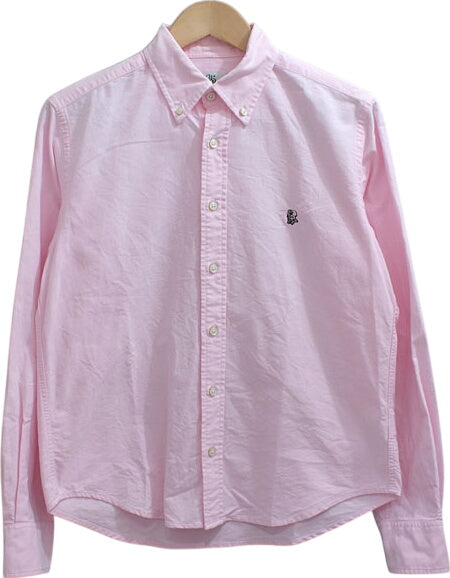 URSUS BAPE Oxford Shirt Pink Size S URSUS BAPE A BATHING APE