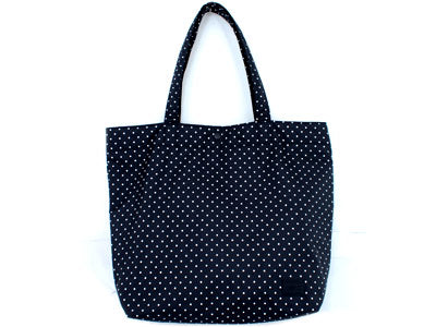HEAD PORTER BLACK BEAUTY 'Dot' Tote Bag Black Beauty