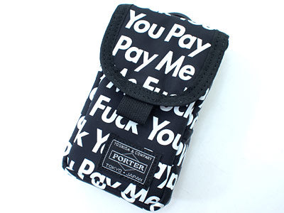 Supreme×PORTER 'Camera / iPhone Case' Camera Case Porter Fuck You Pay Me