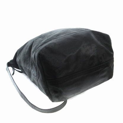 PORTER Frank 2WAY Leather Shoulder Bag Handbag Crossbody Black / Black / FT Men's