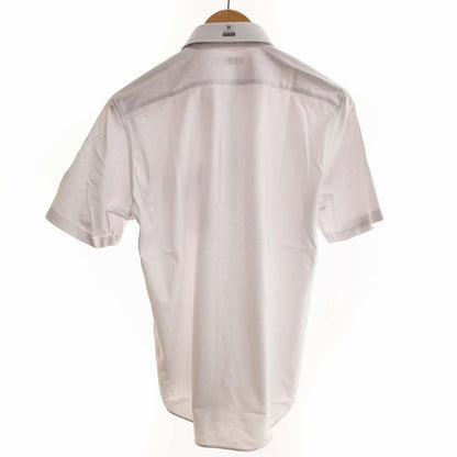 Unworn UNIQLO Tagged Dry Non-Iron Jersey Shirt Short Sleeve Button-Down M White ■SM3 /ZS Men's